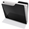 Folder Black 2 Icon 96x96 png