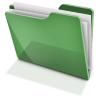 Folder Green 2 Icon 96x96 png