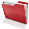 Folder Red 2 Icon 96x96 png