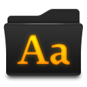 Fonts Icon 128x128 png