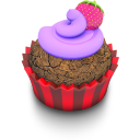 Berry Cupcake Icon