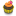 Chocolate Orange Cupcake Icon 16x16 png