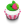 Vanilla Cupcake Icon 24x24 png