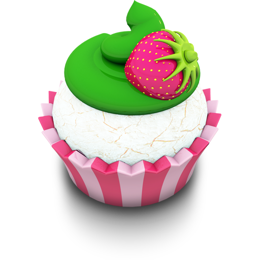 Vanilla Cupcake Icon 512x512 png