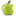Green Apple Icon 16x16 png