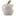 Silver Apple Icon 16x16 png