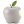 Silver Apple Icon 24x24 png