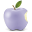 Lavender Apple Icon 32x32 png