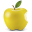 Yellow Apple Icon 32x32 png