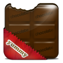 Chocolate Foil Red Icon