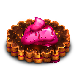 Berry Tart Icon 256x256 png