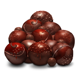 Choco Balls Icon 256x256 png