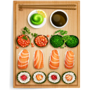 Sushi Set 1 Icon 128x128 png