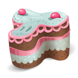 Cake 1 Icon 256x256 png