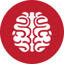 Brain Games Red Icon 128x128 png
