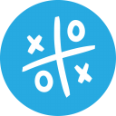 Tic-Tac-Toe Game Icon 128x128 png