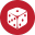 Board Games Red Icon 32x32 png