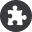 Puzzle Grey Icon 32x32 png