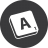 Scrabble Grey Icon