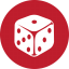 Board Games Red Icon 64x64 png