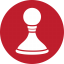 Chess Game Red Icon 64x64 png