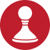 Chess Game Red Icon 72x72 png