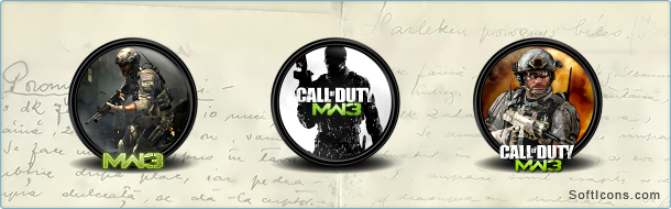 Call of Duty MW 3 Icons