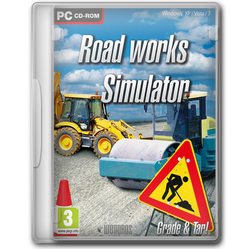 Roadworks Simulator Icon 512x512 png