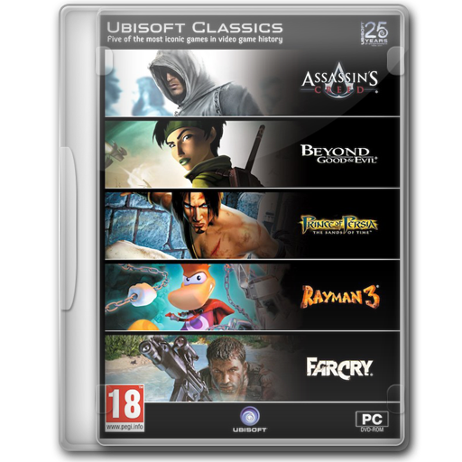 UbiSoft Classics 25th Anniversary Icon 512x512 png