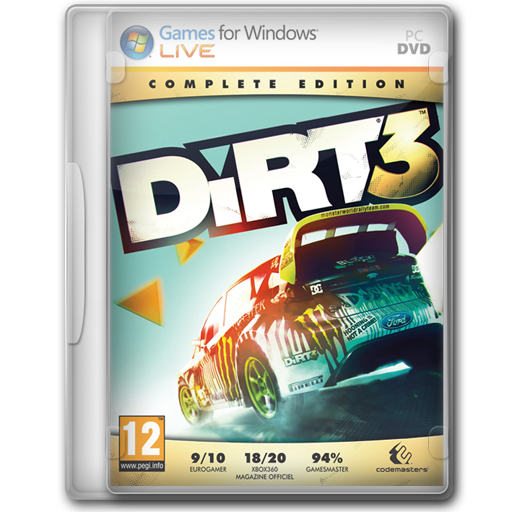 Dirt 3 Complete Edition Icon 512x512 png