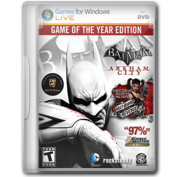 Batman Arkham City GOTY Edition Icon 256x256 png