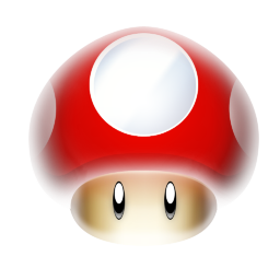 Mario Mushroom Icon 256x256 png