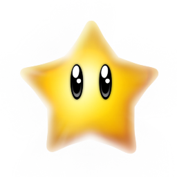 Mario Star Icon 256x256 png