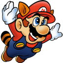 Racoon Mario Icon - Super Mario Icons - SoftIcons.com