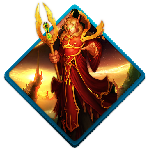 WoW Blood Elf Icon 512x512 png
