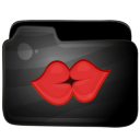 Folder Goo Kiss Icon 128x128 png