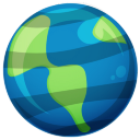 Planet Icon 128x128 png