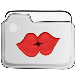 Folder Water Kiss Icon 256x256 png