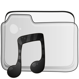 Folder Water Music Icon 256x256 png