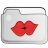 Folder Water Kiss Icon 48x48 png