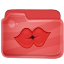 Folder Ballon Kiss Icon 64x64 png