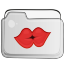 Folder Water Kiss Icon 64x64 png
