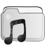 Folder Water Music Icon 64x64 png