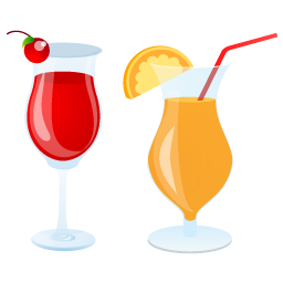 Summer Cocktails Icon 256x256 png