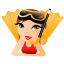 Girl Icon 64x64 png
