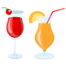 Summer Cocktails Icon 96x96 png