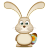 Easter Bunny Egg Icon