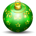 Christmas Tree Ball 2 Icon 128x128 png