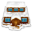 House With Snow Icon 32x32 png