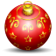 Christmas Tree Ball Icon 64x64 png